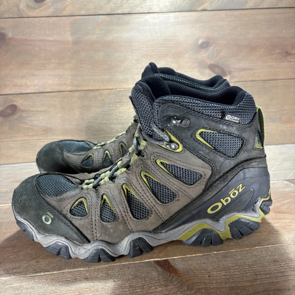 Oboz Sawtooth II Mid Mens size 10 shoes brown Waterproof B Dry Hiking boots